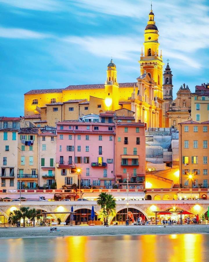 Ferienwohnung Dependence Le Pygmalion Menton Exterior foto